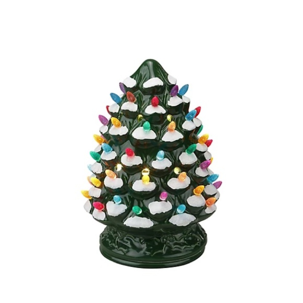 Red Shed Light-Up Christmas Tree Wax Warmer